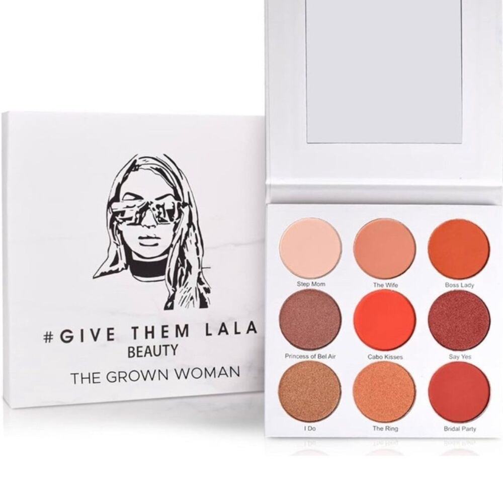 NWT give them lala beauty the grown women eye shadow palette